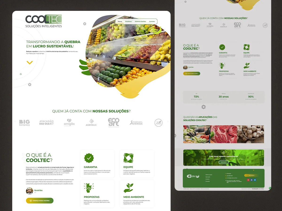 Cooltec Agro — Site institucional